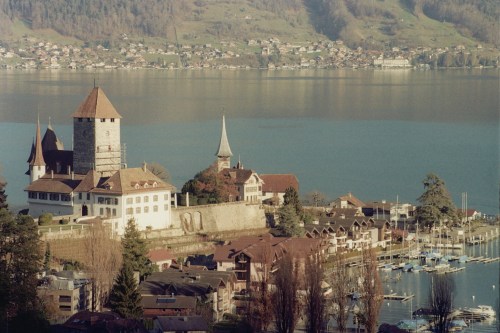 Castle and Lake (Spiez)